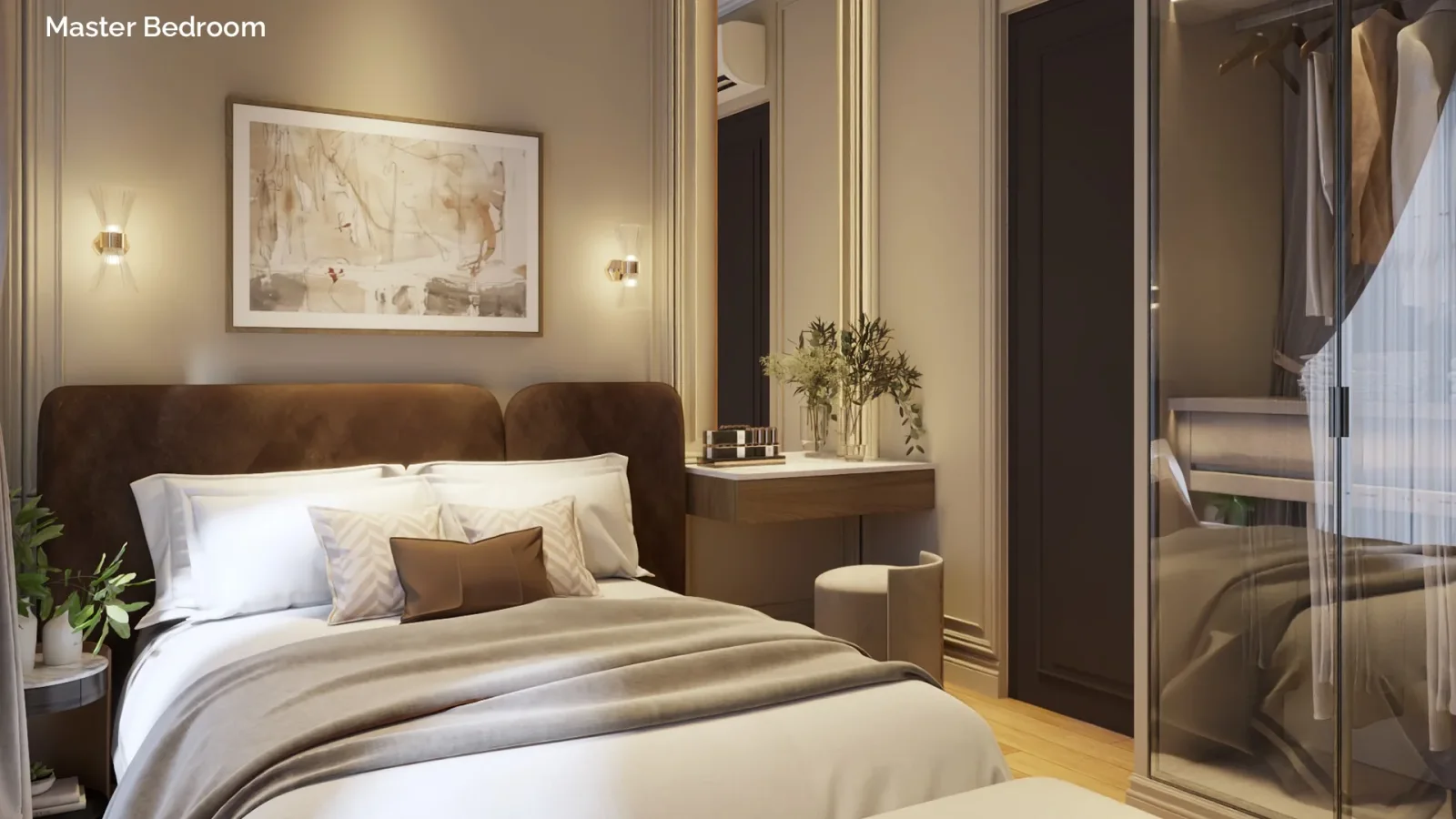 Master bedroom Villandry 7