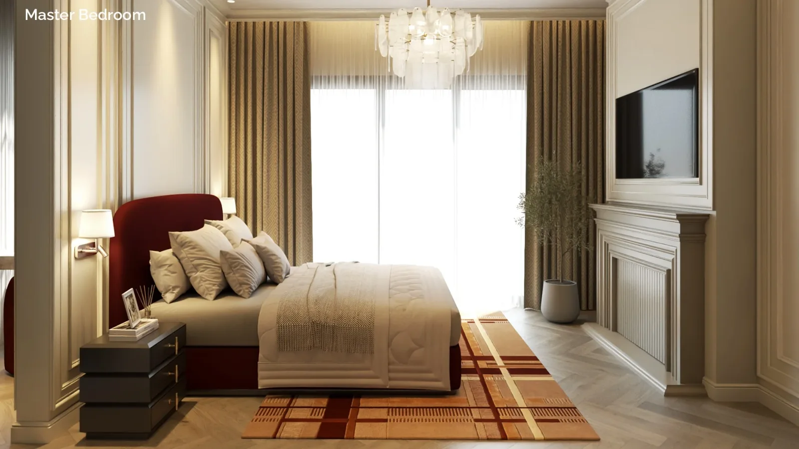 Master bedroom Villandry 8+